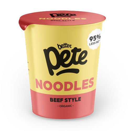Better Pete cup noodle beef style